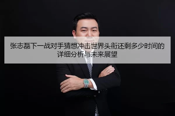 张志磊下一战对手猜想冲击世界头衔还剩多少时间的详细分析与未来展望