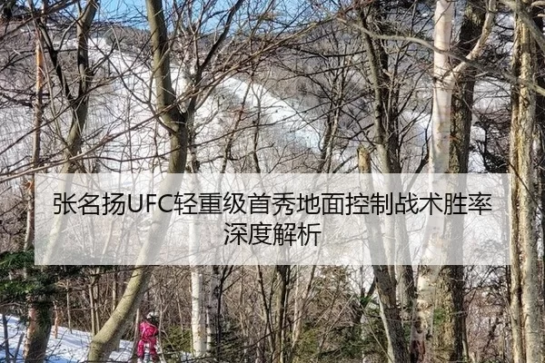 张名扬UFC轻重级首秀地面控制战术胜率深度解析